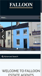 Mobile Screenshot of falloonestateagents.com